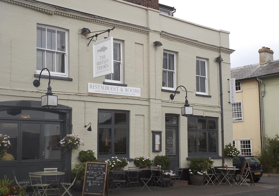 The Mistley Thorn Hotel Bagian luar foto